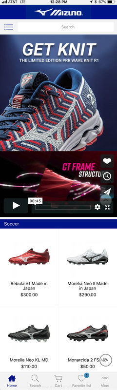 mizuno app